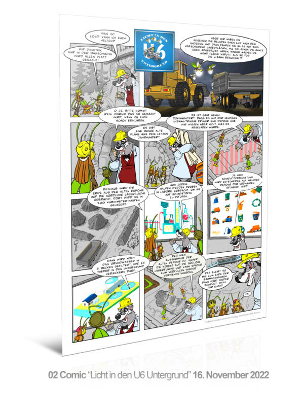 02 Comic Licht in den U6 Untergrund Teaserbild