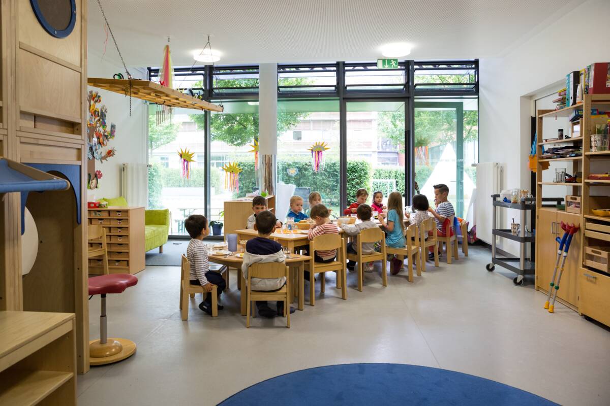 Kita am Campus Martinsried Innenansicht KiGa