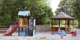 Kinderspielplatz im Park de Meylan, Zugang Planegger Straße in Planegg