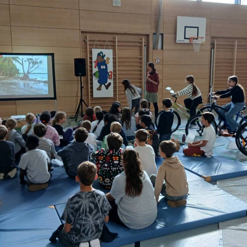 Radlkino in der Grundschule Planegg